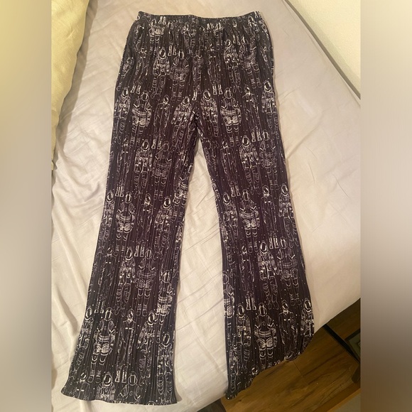 Dressed in LALA Long Sleeve Plissé Set in Interstellar Astronauts sz Large NWOT - Picture 10 of 12